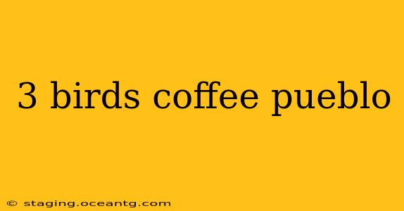 3 birds coffee pueblo