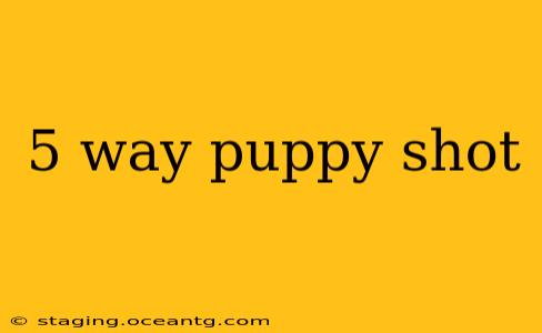 5 way puppy shot