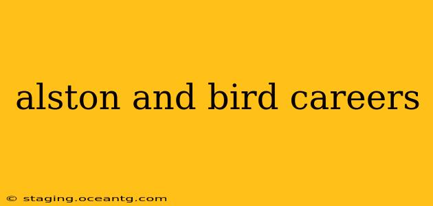 alston and bird careers