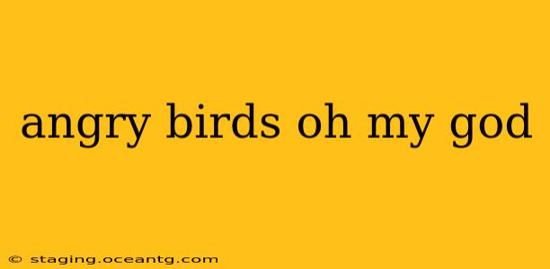 angry birds oh my god