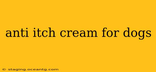 anti itch cream for dogs