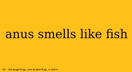 anus smells like fish