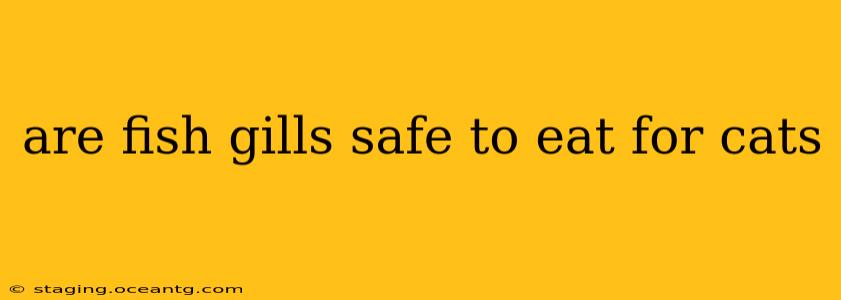 are fish gills safe to eat for cats