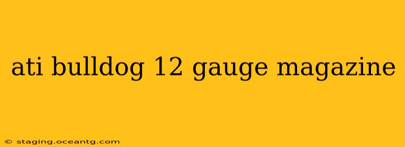 ati bulldog 12 gauge magazine