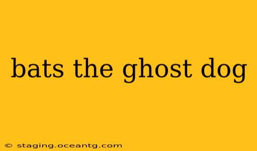bats the ghost dog