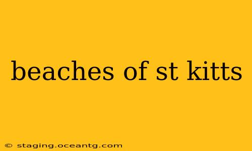 beaches of st kitts
