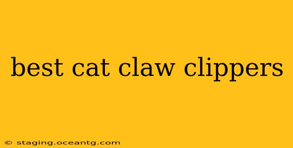 best cat claw clippers