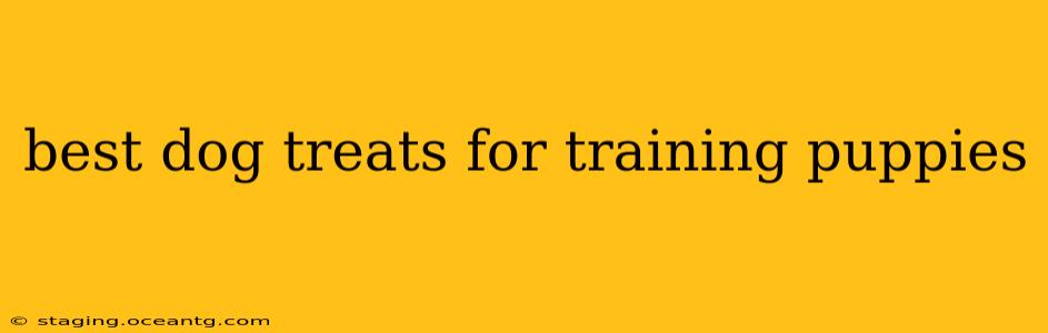 best dog treats for training puppies
