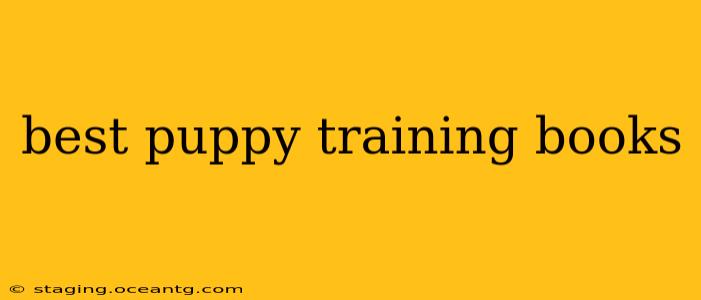 best puppy training books
