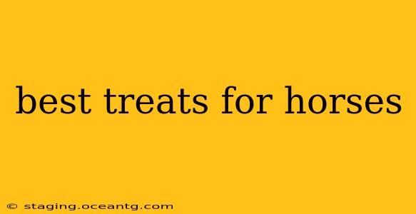best treats for horses