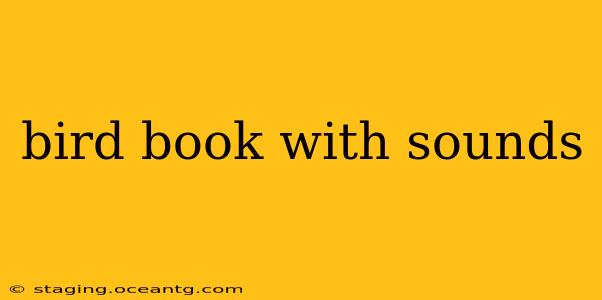 bird book with sounds