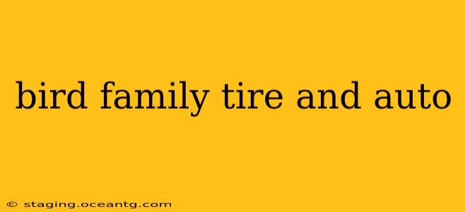 bird family tire and auto