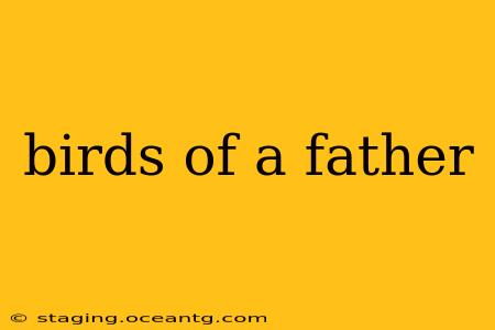 birds of a father