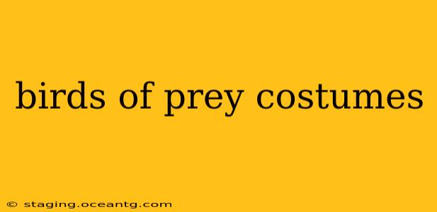 birds of prey costumes