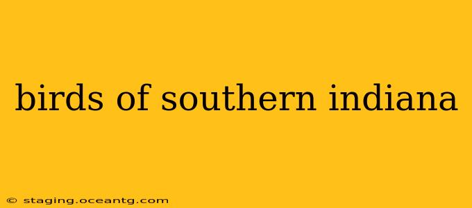birds of southern indiana