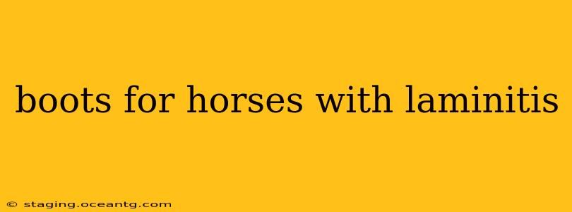 boots for horses with laminitis