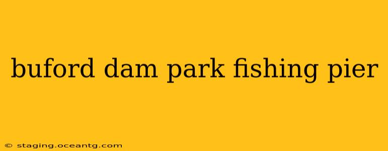 buford dam park fishing pier