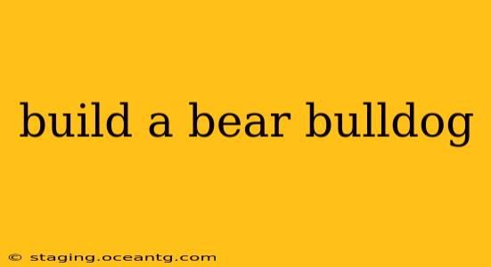 build a bear bulldog