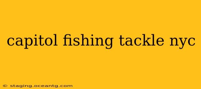 capitol fishing tackle nyc