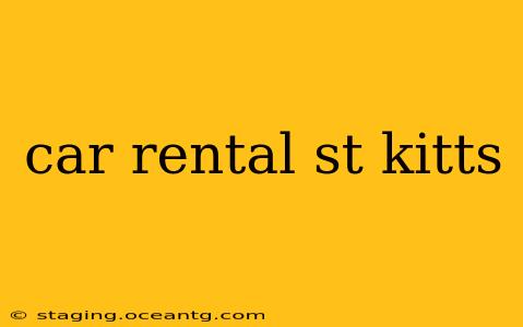 car rental st kitts