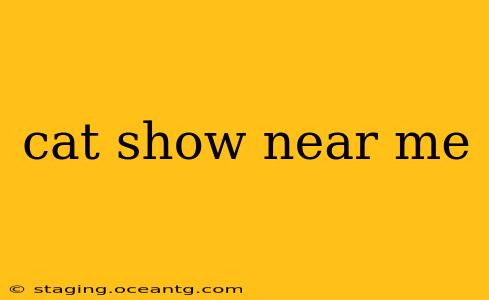 cat show near me