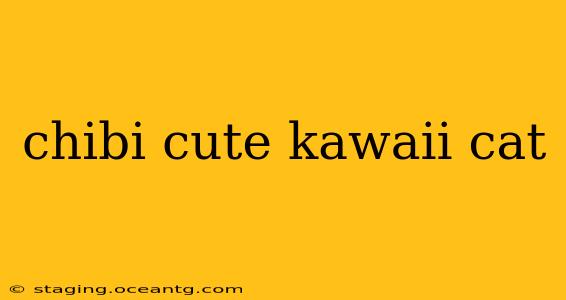 chibi cute kawaii cat