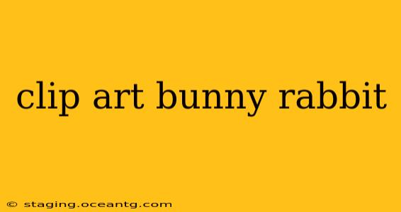 clip art bunny rabbit