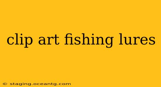 clip art fishing lures