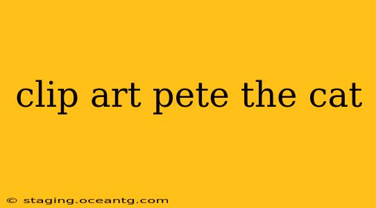 clip art pete the cat