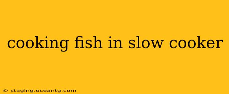 cooking fish in slow cooker