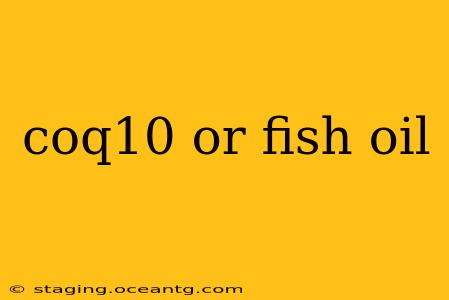 coq10 or fish oil