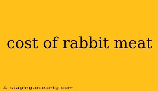 cost of rabbit meat