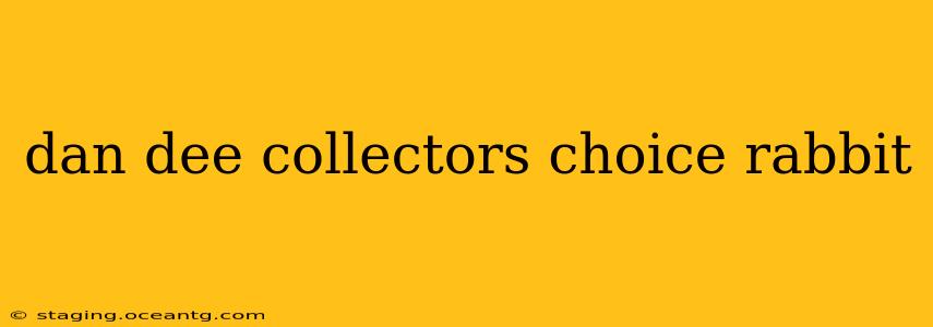 dan dee collectors choice rabbit