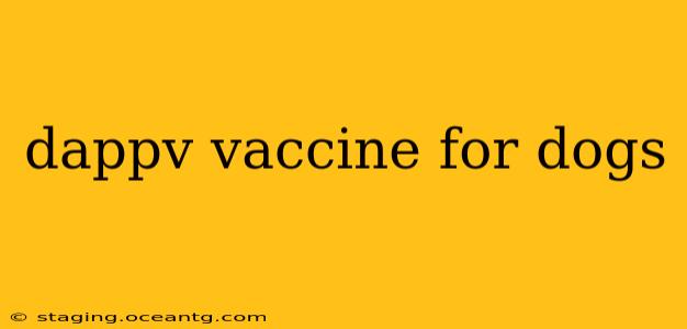 dappv vaccine for dogs