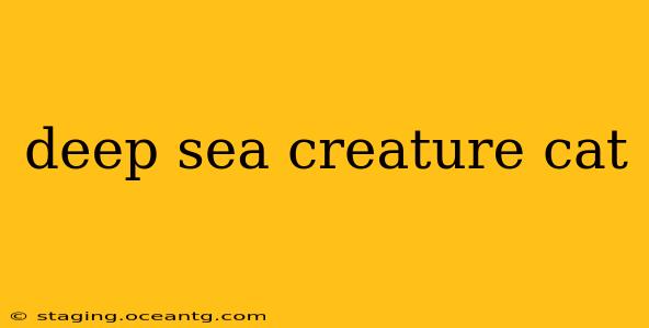 deep sea creature cat
