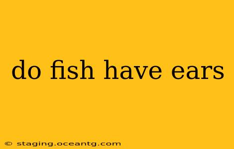 do fish have ears