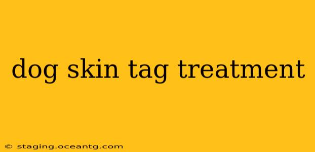 dog skin tag treatment