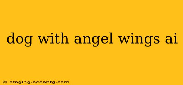 dog with angel wings ai