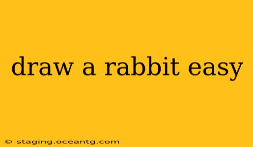 draw a rabbit easy