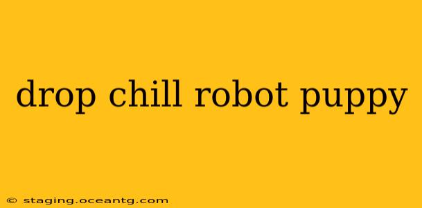 drop chill robot puppy