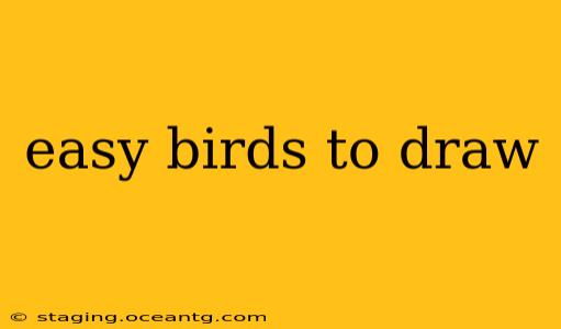 easy birds to draw