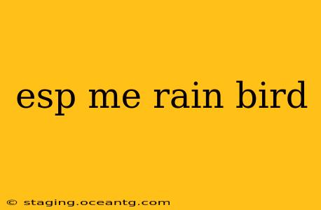 esp me rain bird
