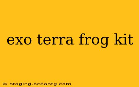 exo terra frog kit