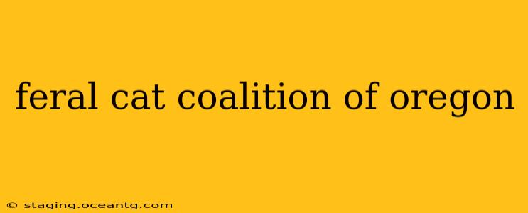 feral cat coalition of oregon