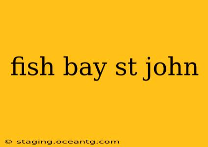 fish bay st john