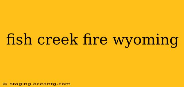 fish creek fire wyoming
