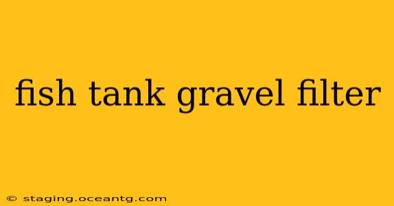 fish tank gravel filter