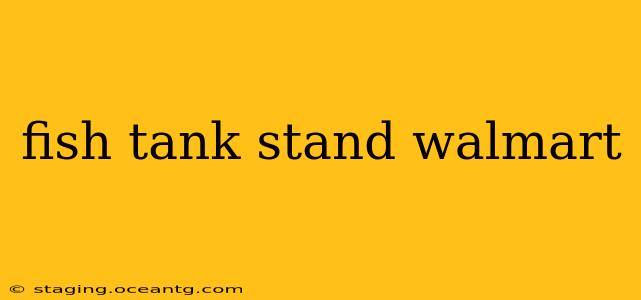fish tank stand walmart