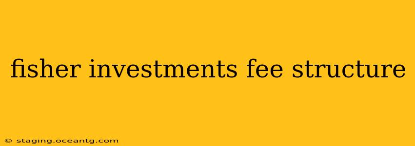 fisher investments fee structure