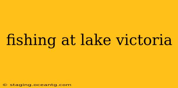 fishing at lake victoria